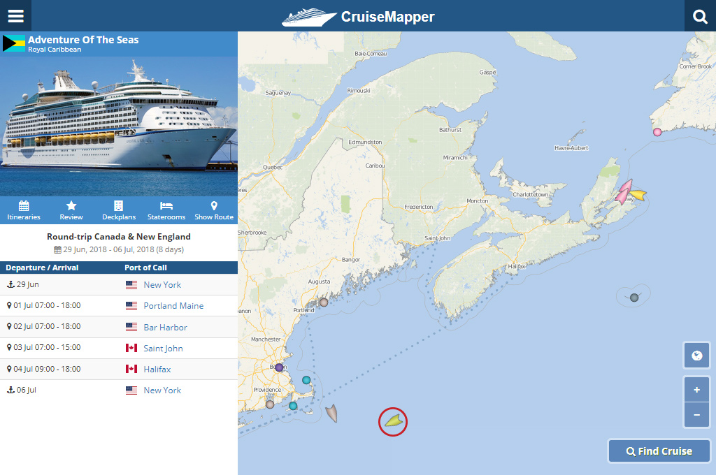 CruiseMapper