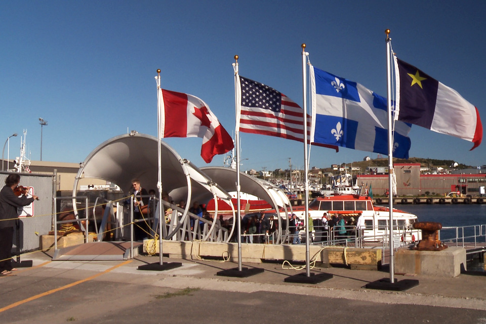 Welcome flags