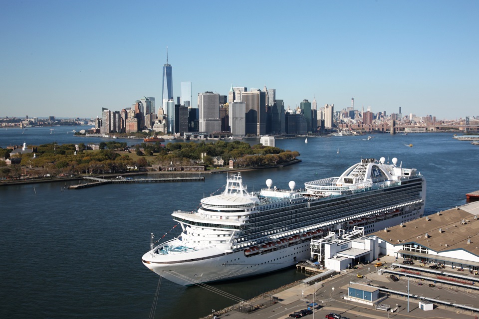 Brooklyn Cruise Terminal - Aerial view